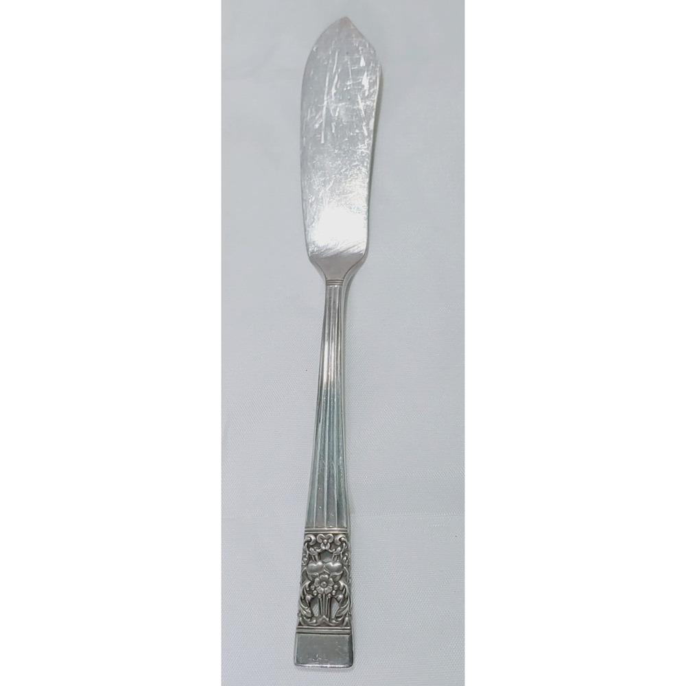 Oneida Community Coronation Butter Knife 7" Silverplate Serving Piece